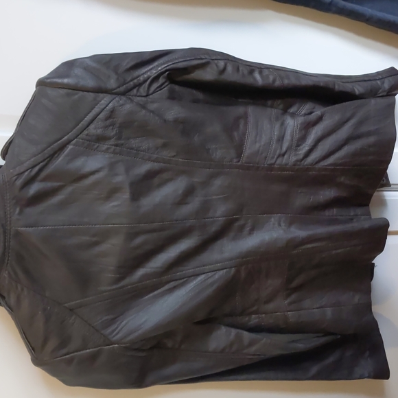 Dark brown Danier Leather jacket - Picture 2 of 3